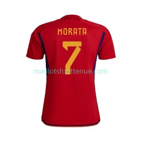 Maillot/Tenue Espagne MORATA 7 Domicile Coupe du monde 2022